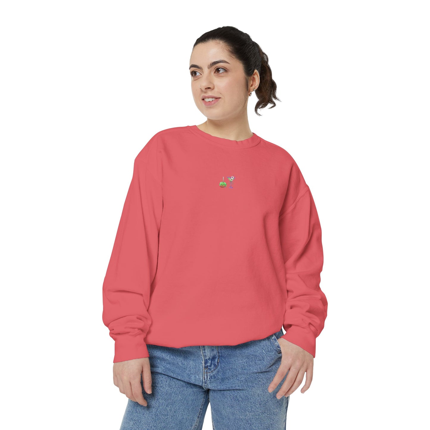 Halloween Crewneck Sweatshirt - Poison Caramel Appletini - Fairly Flora