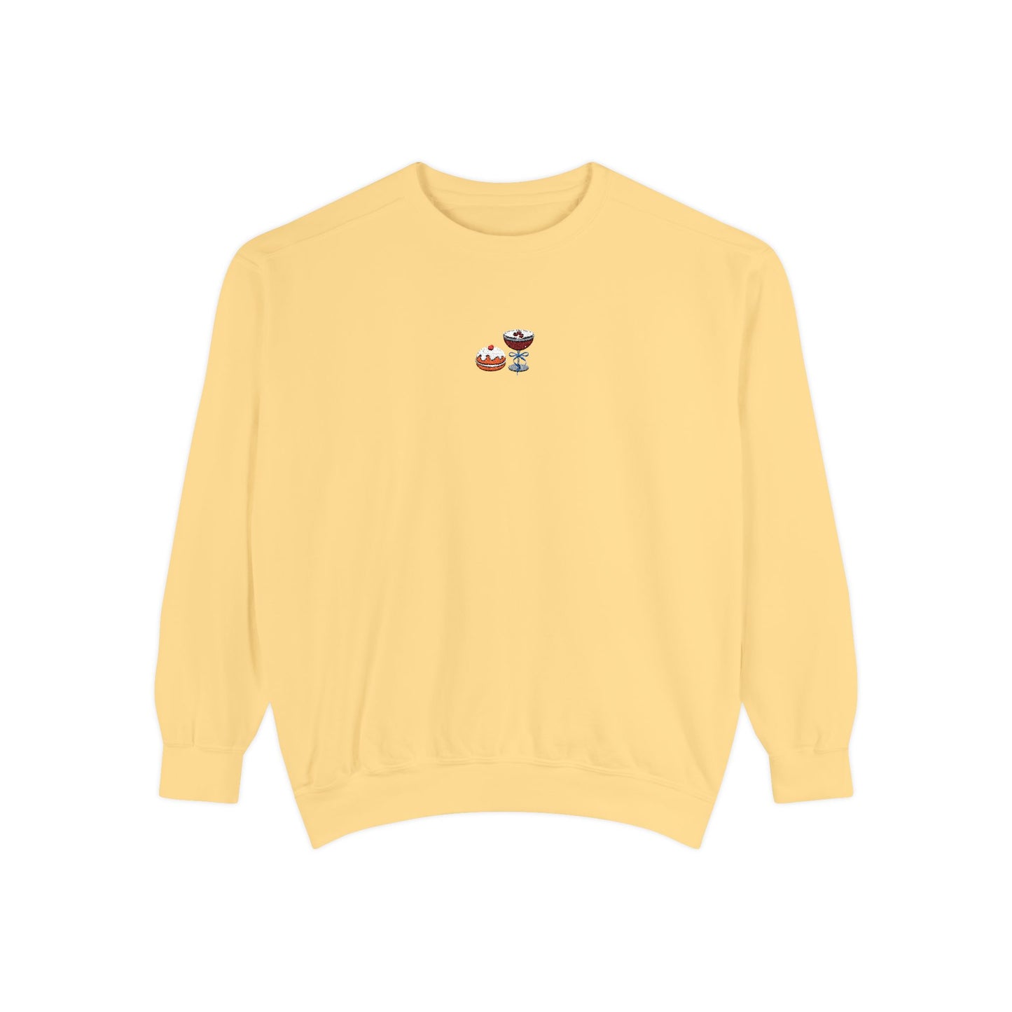 Hanukkah Crewneck Sweatshirt - Coffee & Donuts, But Make It Festive - Fairly Flora