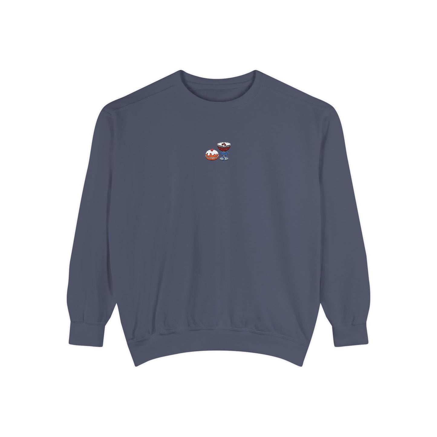 Hanukkah Crewneck Sweatshirt - Coffee & Donuts, But Make It Festive - Fairly Flora