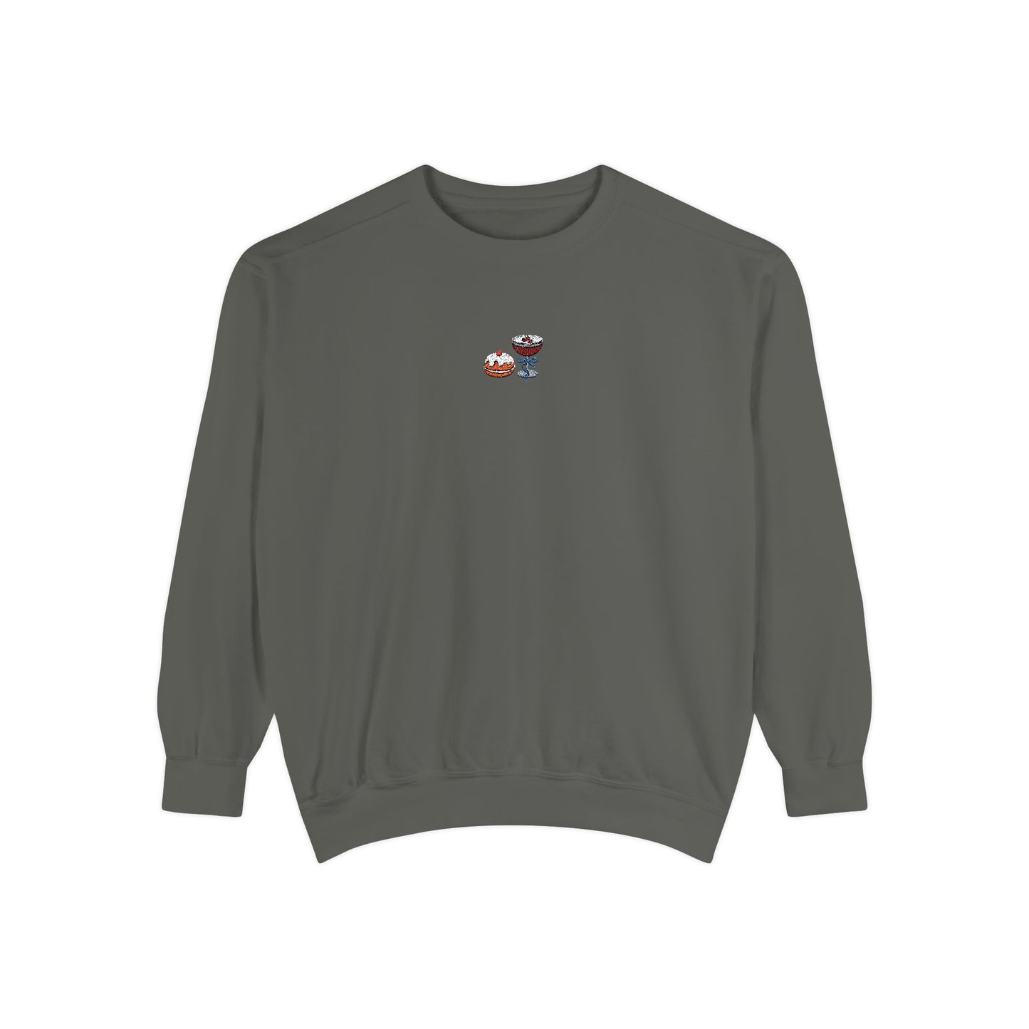 Hanukkah Crewneck Sweatshirt - Coffee & Donuts, But Make It Festive - Fairly Flora