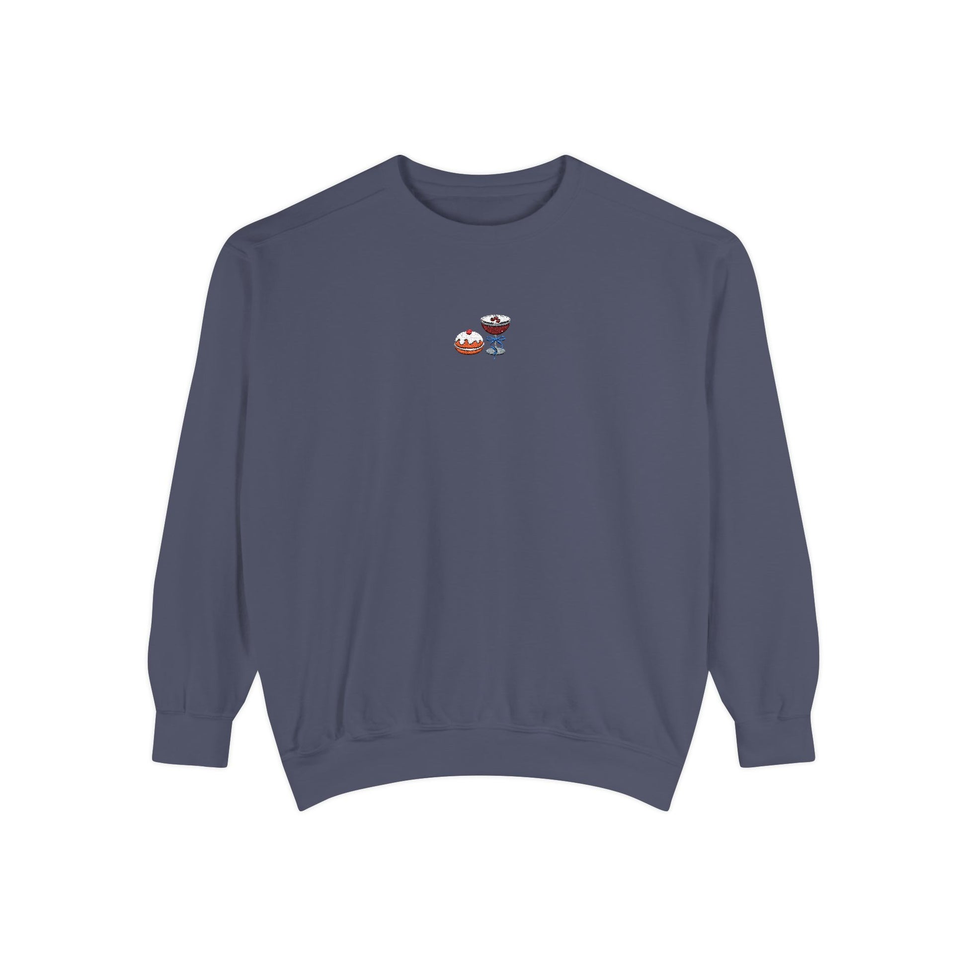 Hanukkah Crewneck Sweatshirt - Coffee & Donuts, But Make It Festive - Fairly Flora
