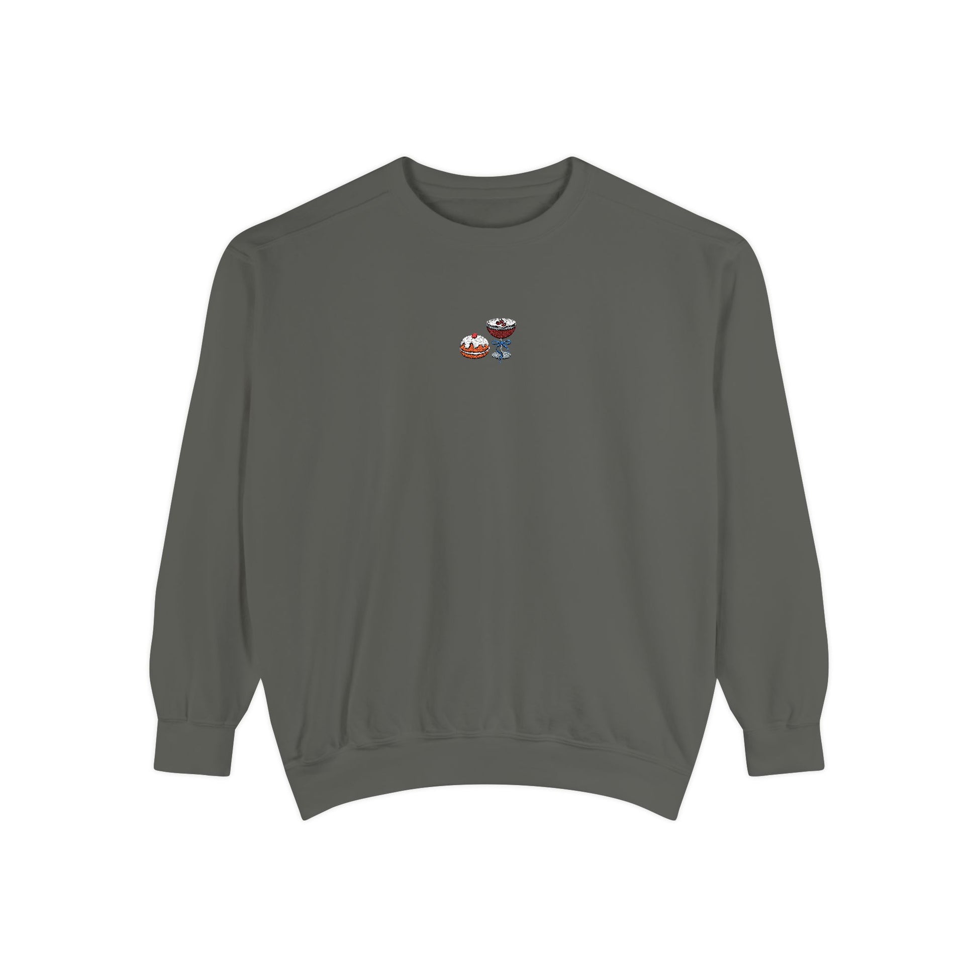 Hanukkah Crewneck Sweatshirt - Coffee & Donuts, But Make It Festive - Fairly Flora